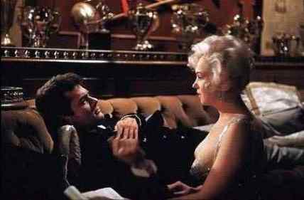Tony Curtis und Marilyn Monroe in 'Manche mgens hei' (1959)