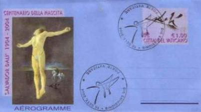 [Aerogramm zu Dal�s 100. Geburtstag]