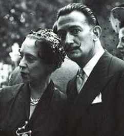 Dal� und Elsa Schiaparelli]