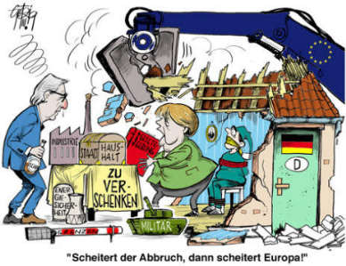 [Karikatur von Götz Wiedenroth]