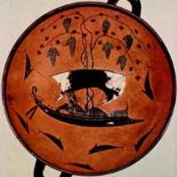 [auf dem Meer (Exekias, Dionysos' Meerfahrt)]