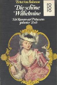 Die sch�ne Wilhelmine - Buch