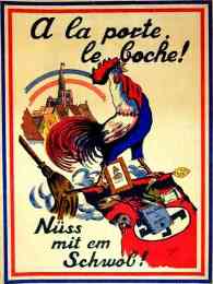 [Die franz�sische Endl�sung der El�sser-Frage: weg mit ihnen!]