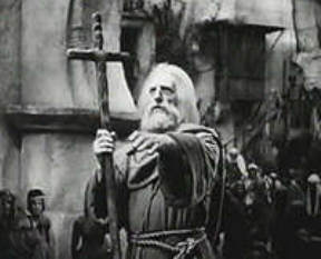 [Der 'Eremit' - wohl einem Bild des Peter von Amiens von N. de Keyser nachempfunden]