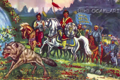 [Illustration zum Ergenekon destani]