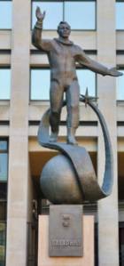 [Gagarin-Denkmal in London]