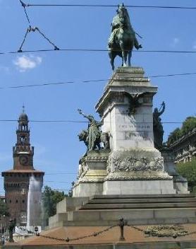 [Denkmal in Mailand]