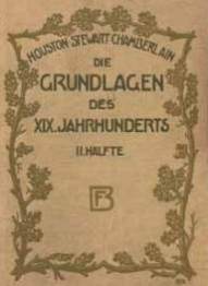 [Chamberlain - Die Grundlagen des 20. Jahrhunderts]