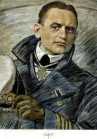 [Karl August Nerger, Zeichnung von Wolfgang Willrich, signiert]