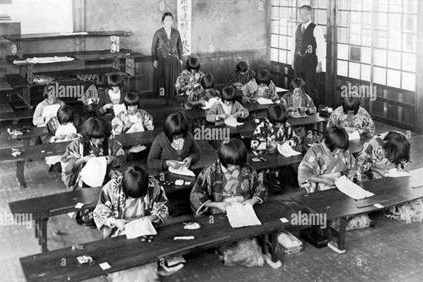 [japanische M�dchenschule in den 1930er Jahren]