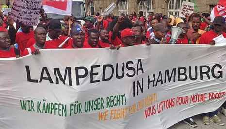 [Lampedusa in Hamburg]