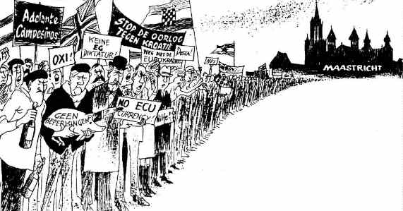 [Maastricht - Karikatur von Behrendt]