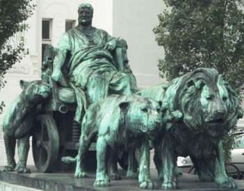 [Denkmal auf Marc Anton von Arthur Strasser, Wien]