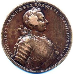 [Medaille auf die Schlacht vor Prag 1757]
