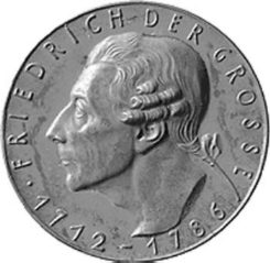 [Medaille von Karl Goetz auf Friedrich II 1936]