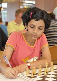 [Die Schachspielerin Padmini Rout]