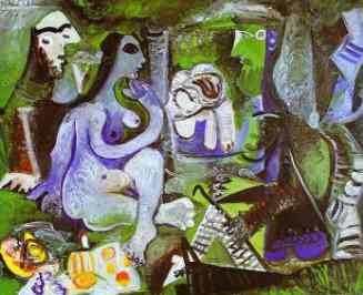 [Picasso, Le d�jeuner sur l'herbe]
