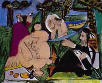 [Picasso, Le d�jeuner sur l'herbe]