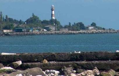 [wie vor - der Hafen von Poti in 'Georgien']