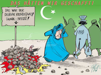 [Karikatur von Götz Wiedenroth]