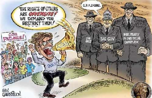 Karikatur von Ben Garrison - mit freundlicher Genehmigung