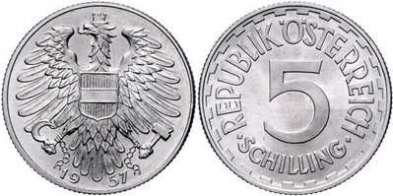 [5 �S 1957 aus Aluminium]