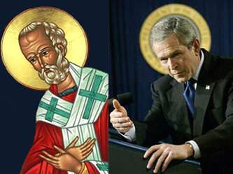 [Der Heilige Georg - der unheilige George]