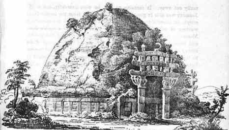 [Sanchi vor Beginn der Restaurierung]