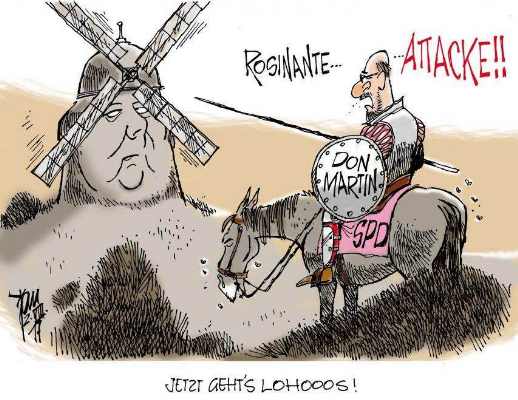 [Karikatur von G�tz Wiedenroth]