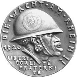 [Feindbilder: Medaille auf die franz�sische Besatzung]