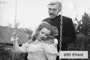 Hanna Schygulla mit Theo Tecklenburg in Fassbinders ber�hmten Fontane-Verfilmung: 'Effi Briest' (1974)