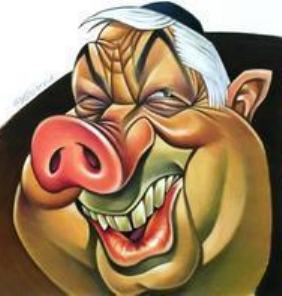 [Ariel Scharon - Karikatur]