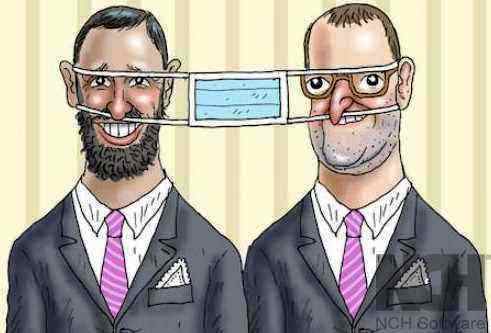 Bundesgesundheitsschwuchtel mit Ar...f...er