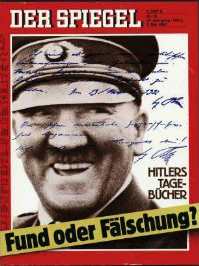 [Hitlers Tageb�cher - Fund oder F�lschung? Der Spiegel 1983/18]