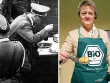 [braune Sauce und gr�ne Pest]