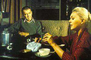 James Stewart und die unerreichbare 'Madeleine' Kim Novak in 'Vertigo' (1954).