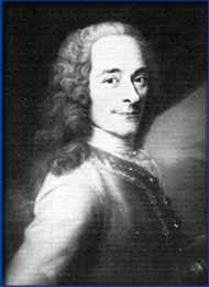[Voltaire age 41. Oil painting by Maurice Quentin de la Tour]