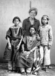 [Give her a feather, she's a Cherokee!]