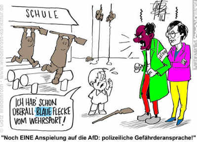 [Karikatur von Götz Wiedenroth]