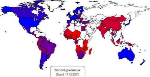 [Die zweite Globalisierung. 
WTO-Mitgliedsl�nder im Jahre 2001]
