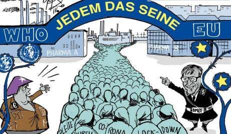 Die WHO hilft bei der Einweisung ins QZ {Quarantäne-Zentrum}