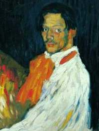 [Picasso, Selbstbildnis 1901]