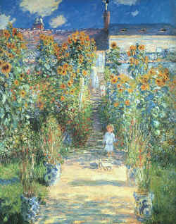 The Artist s Garden at V�theuil, 1891