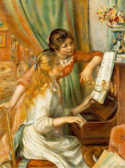 Jeunes filles au piano, 1892