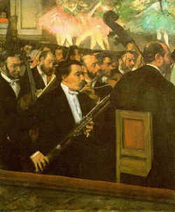 The Orchestra of the Op�ra, 1870
