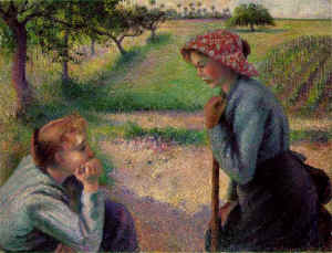 Two Young Peasant Women, 1892&nbsp;