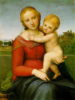 Raphael, A Pequena Madona de Cowper