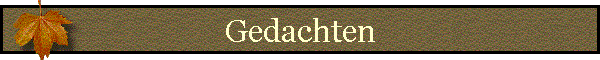 Gedachten