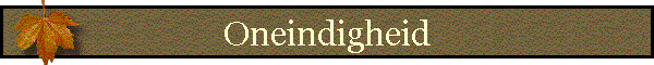 Oneindigheid