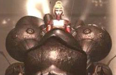 Terra, commanding the Magitek armor